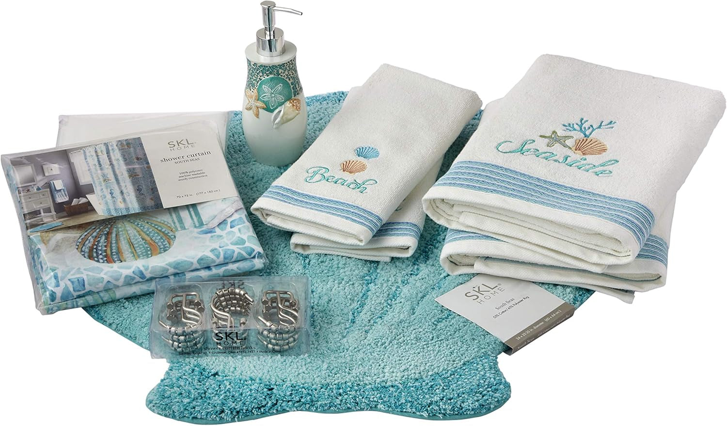 by  South Seas Full Bath Splash Box plus Set (9 Pieces), Décor, Assorted