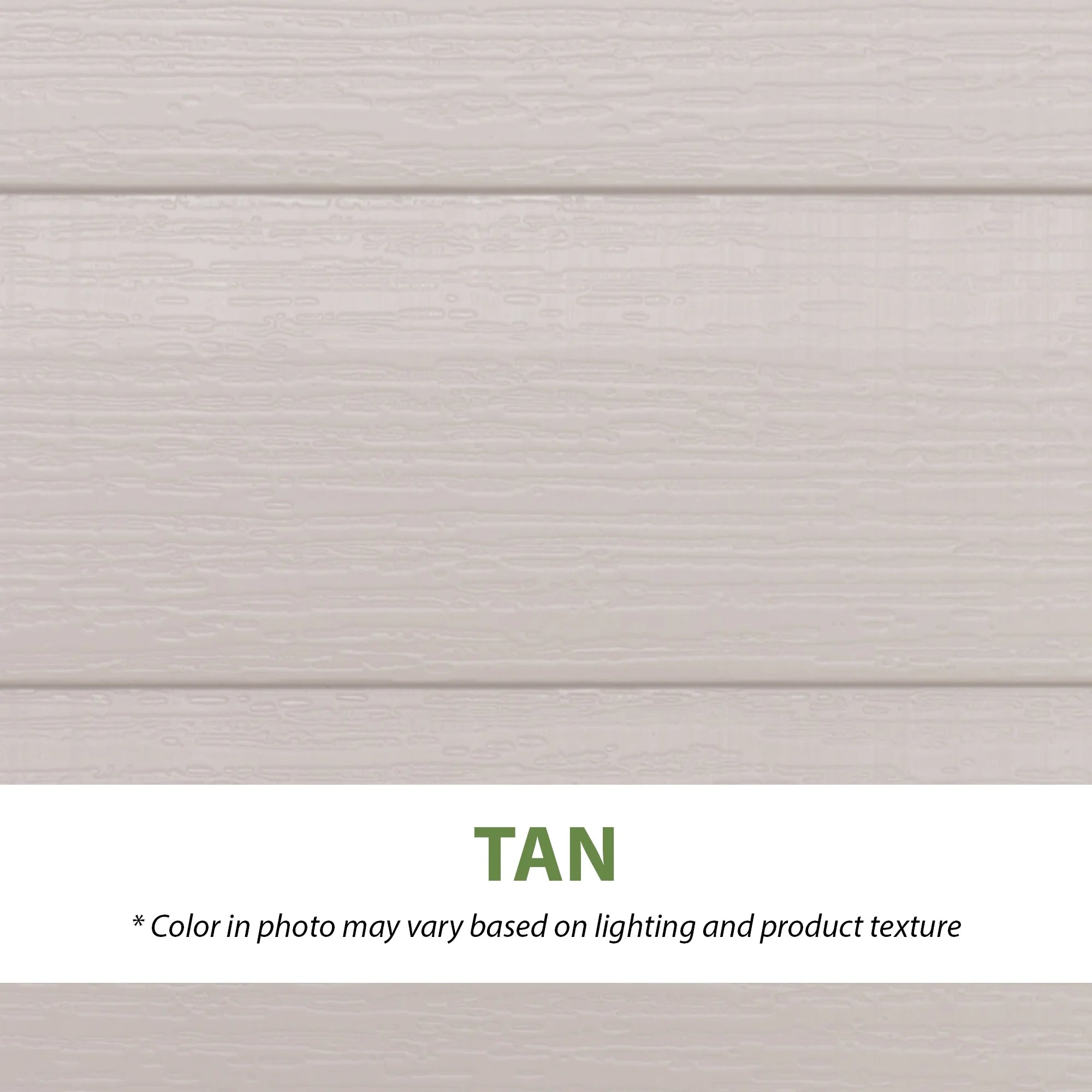 Polyethylene Storage Shed 176.9 Sq. Ft., 11 Ft. X 18.5 Ft. X 9.3 Ft., Tan/Brown (60355)
