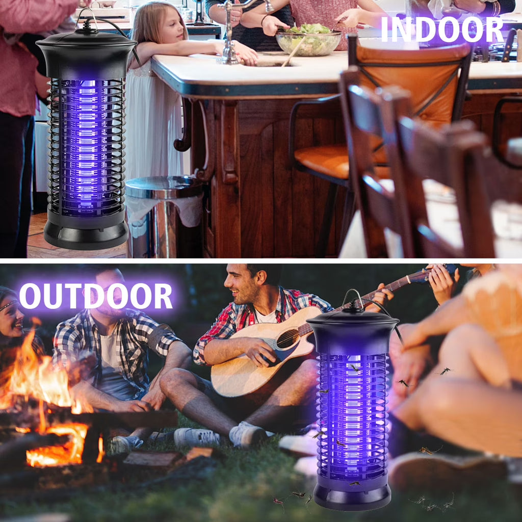 Electric Bug Zapper, Powerful Insect Killer, Mosquito Zappers, Mosquito Lamp, Light-Emitting Flying Insect Trap for Indoor