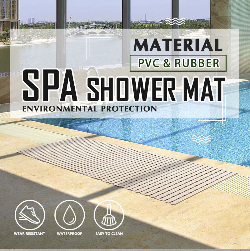 Premium Bath Mat Tub Shower Mat Non Slip PVC Bathroom Floor Pad Anti-Bacterial