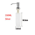 Dish Soap Dispenser Kitchen Liquid Soap Dispenser Sponge Caddy Soap Pump Dispenser with Sponge Holder Kitchen Cleaner