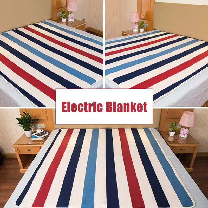 Electric Blanket 110/220V Automatic Protection Type Thickening Electric Blanket Body Warmer Heated Blanket Electric Mat Carpet