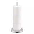 Bath Freestanding Toilet Paper Holder Tissue Roll Storage Stand Hand Towel Holder in Stainless Steel Brusher Nickel