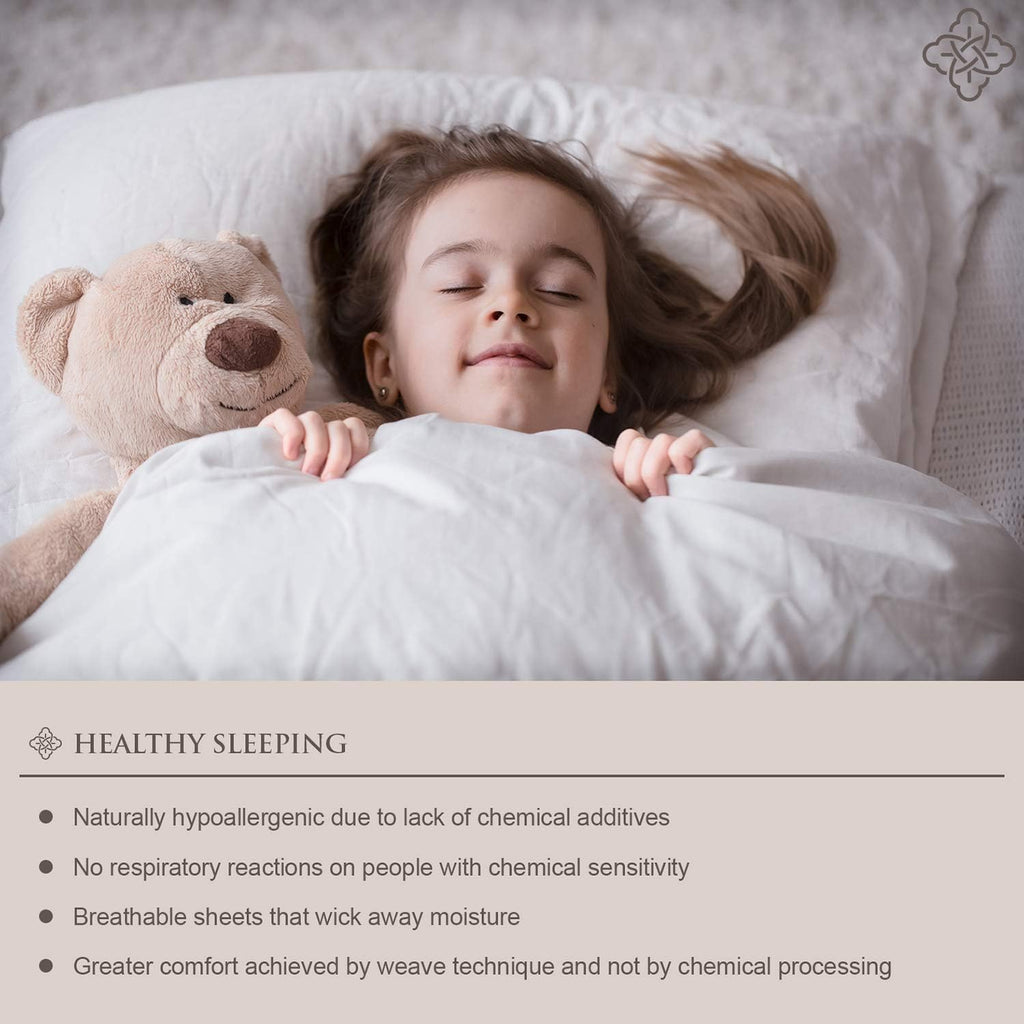100% Organic Cotton 1 Fitted Sheet Queen Size Only | 300 Thread Count Sateen Weave GOTS Certified with Deep Pocket - Glacier Gray