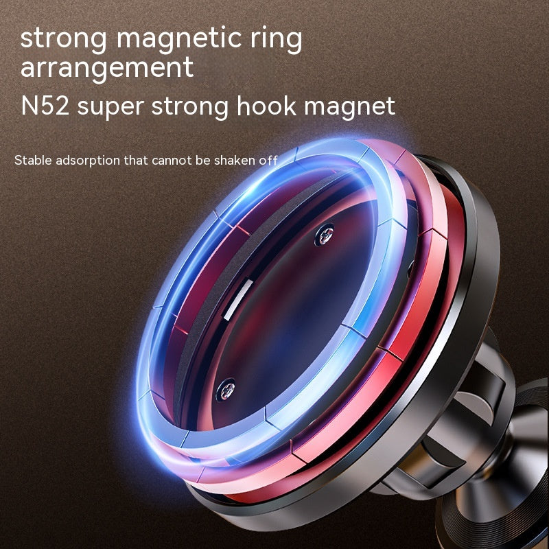 Bracket Gym Kitchen Bathroom Magnetic Suction Bracket Can Rotate 360 Degrees Portable Phone Holder