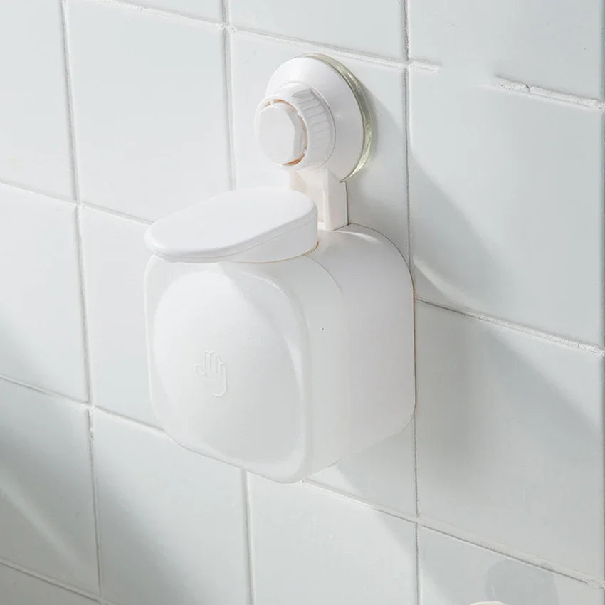 Soap Dispenser Bathroom Suction Cup Soap Dispenser Wall Mounted,Hand Soap Dispenser for Liquid Soap, Body Wash, Настенный