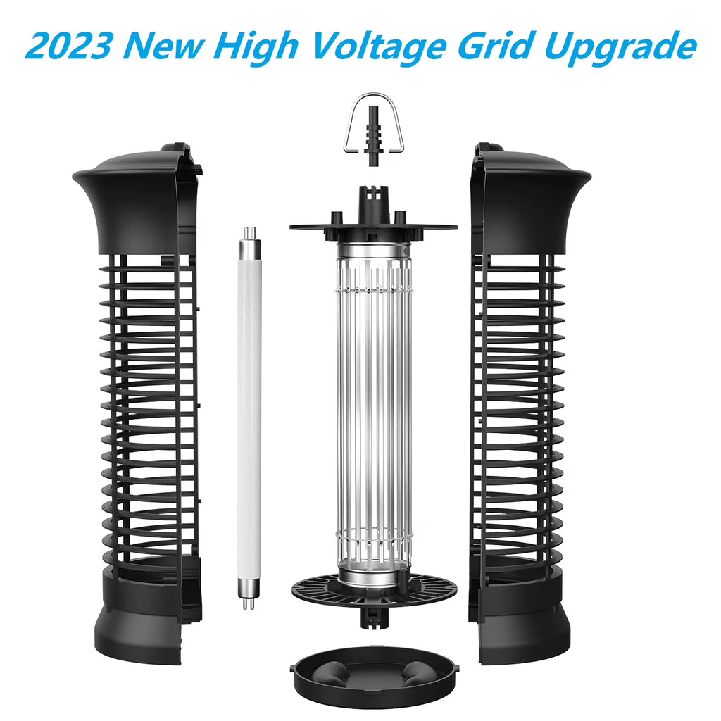 Electric Bug Zapper, Powerful Insect Killer, Mosquito Zappers, Mosquito Lamp, Light-Emitting Flying Insect Trap for Indoor