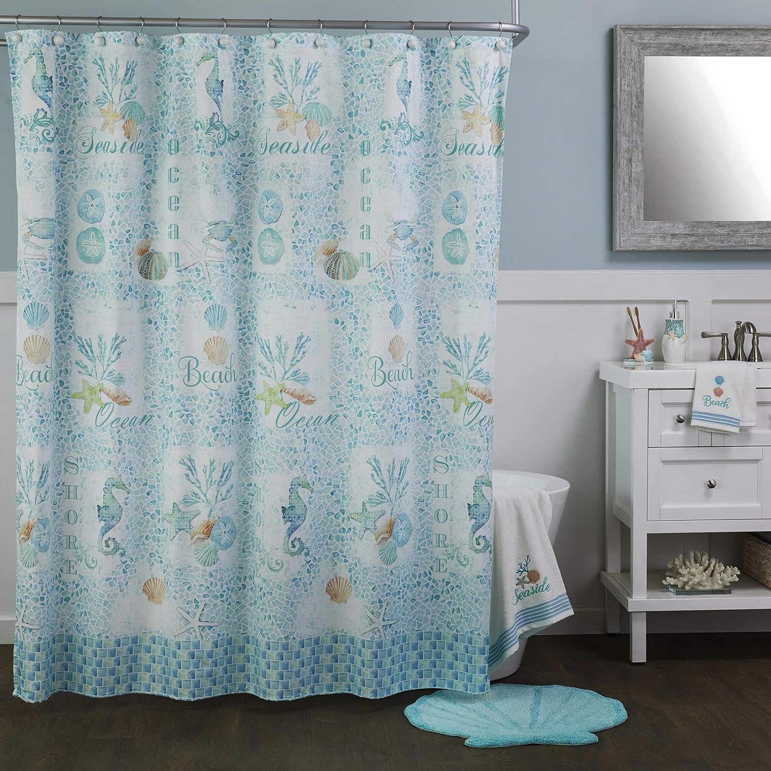 by  South Seas Full Bath Splash Box plus Set (9 Pieces), Décor, Assorted