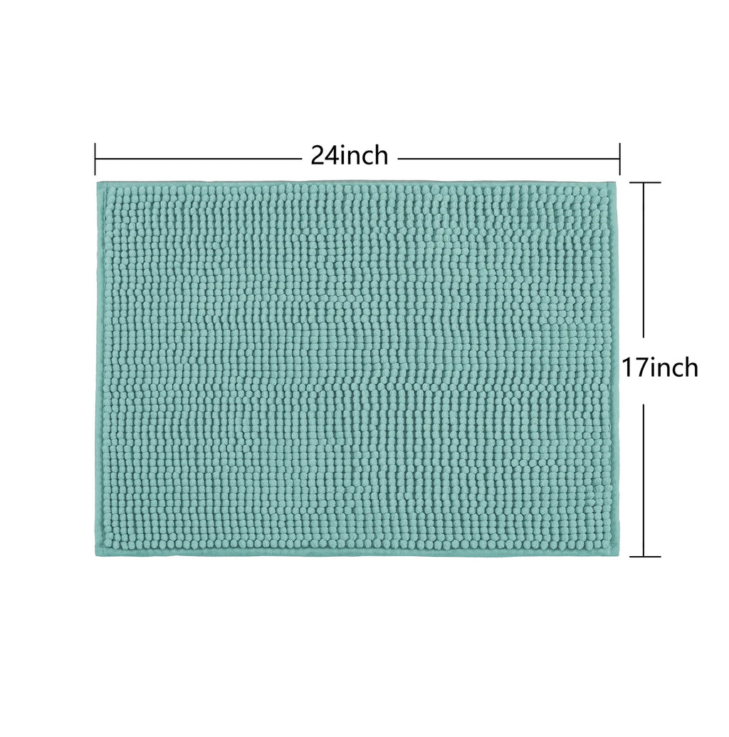 17-Piece Polka Dot Polyester/Ceramic Shower Curtain & Bathroom Accessory Set, Multi-Color