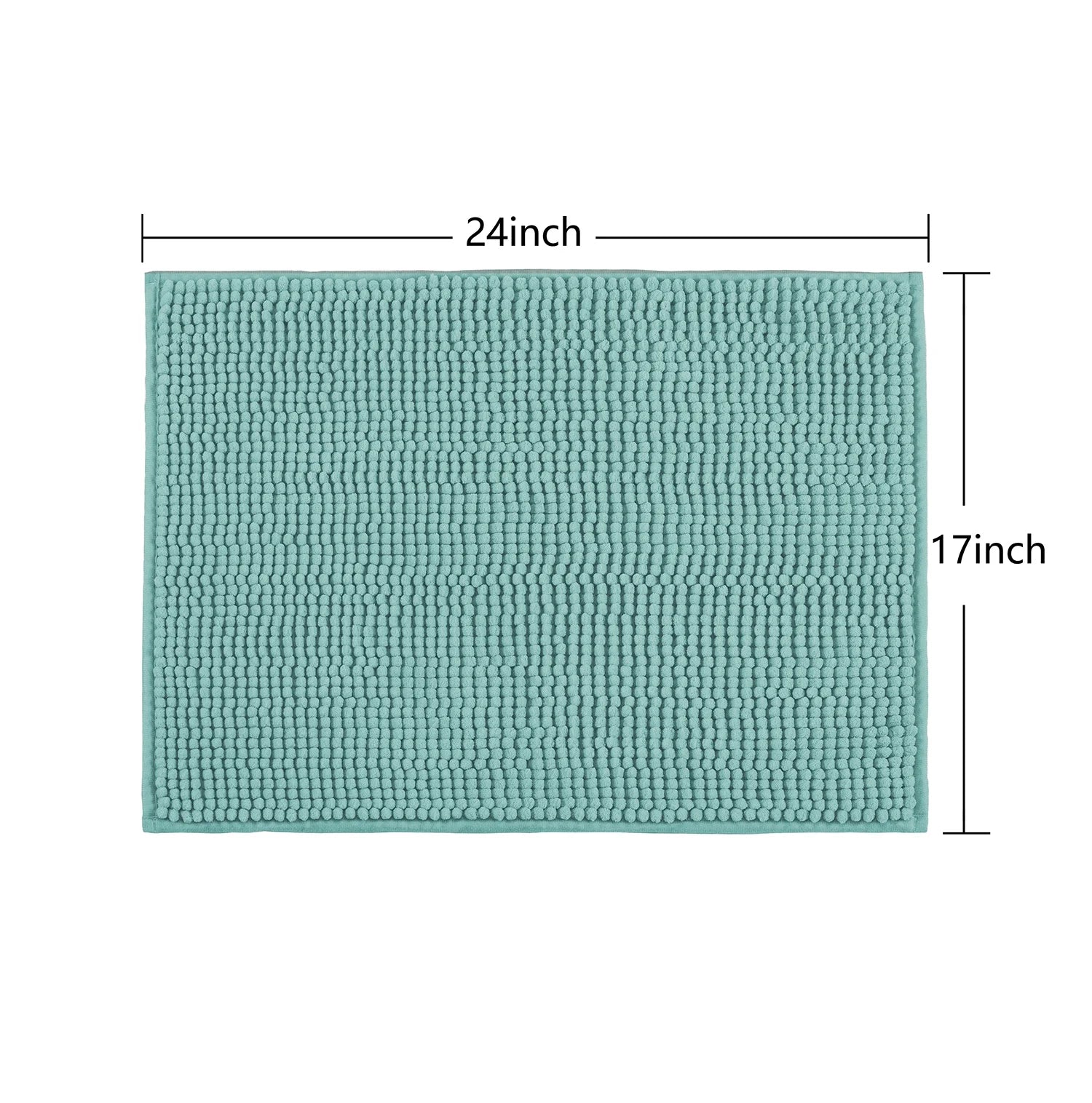 17-Piece Polka Dot Polyester/Ceramic Shower Curtain & Bathroom Accessory Set, Multi-Color