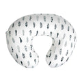 BABY Nursing Pillow Cover Slipcover,Soft and Comfortable,Feathers Design,Maternity Breastfeeding Newborn Infant Feeding Cushion Cover ZT01