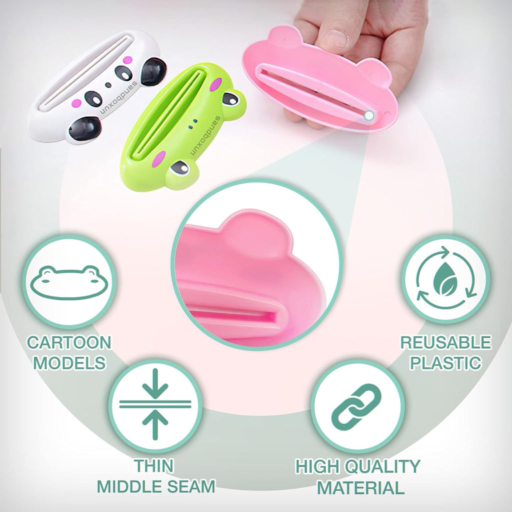 Toothpaste Squeezer Small Toothpaste Bathroom Gadgets Manual Toothpaste Tube Squeezer Bathroom Accessories like Rolling Toothpaste Squeezer