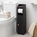 Toilet Paper Storage,Small Bathroom Storage for Half Bathroom,Small Bathroom Storage for Tiny Spaces,Little Shelf for Bedroom,Narrow Toilet Paper Cabinet for Restroom,White by