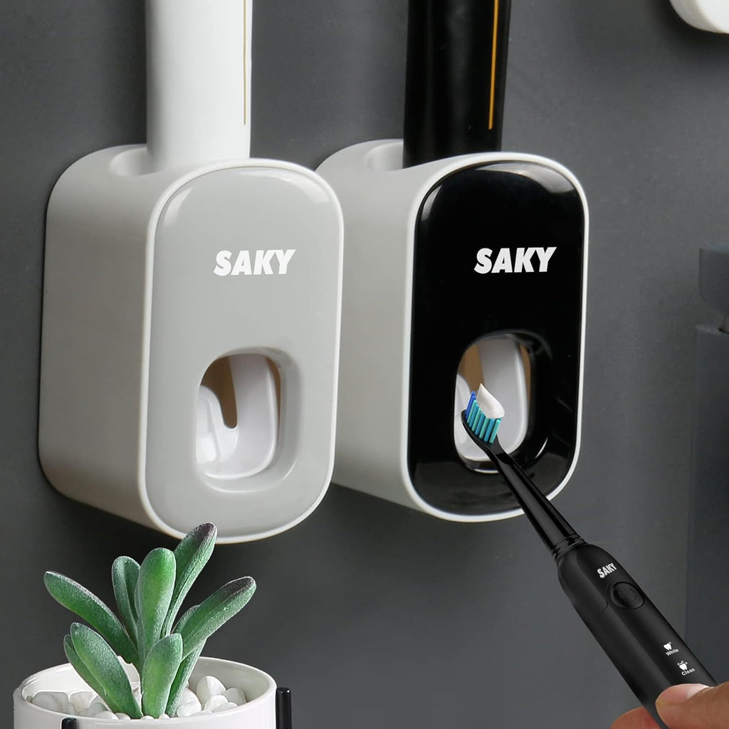 Toothpaste Dispenser and Electric Toothbrush Set