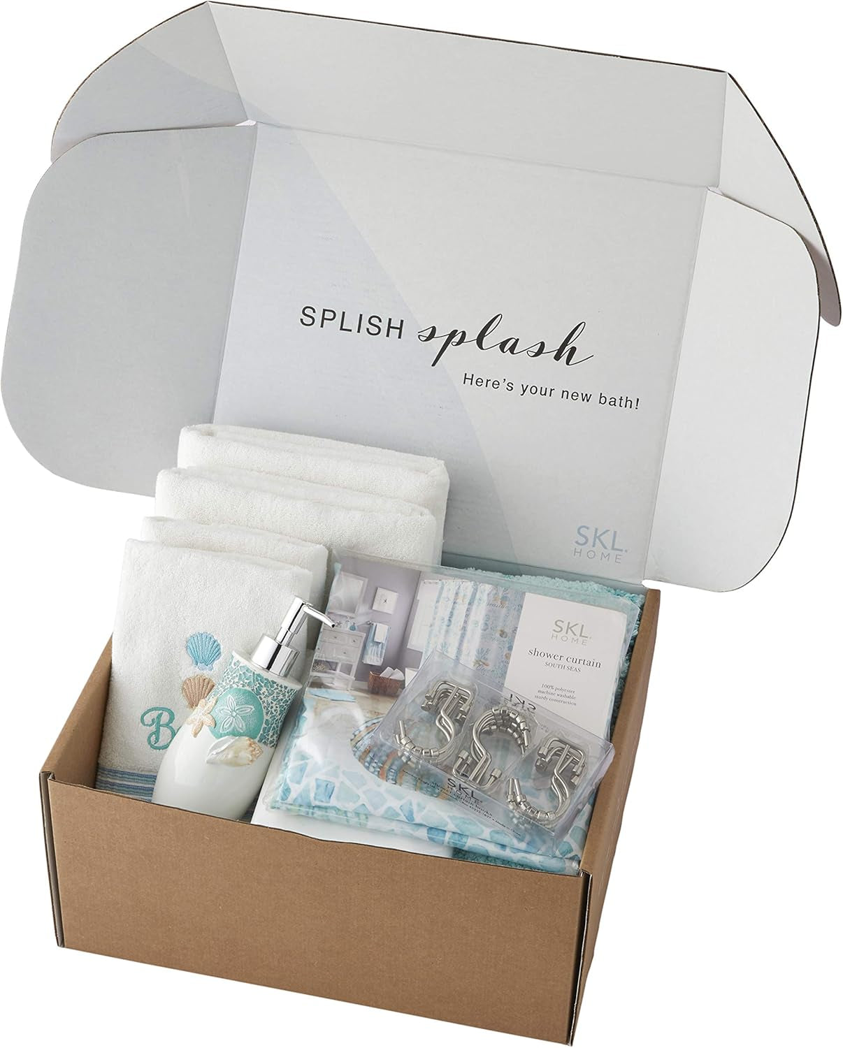 by  South Seas Full Bath Splash Box plus Set (9 Pieces), Décor, Assorted