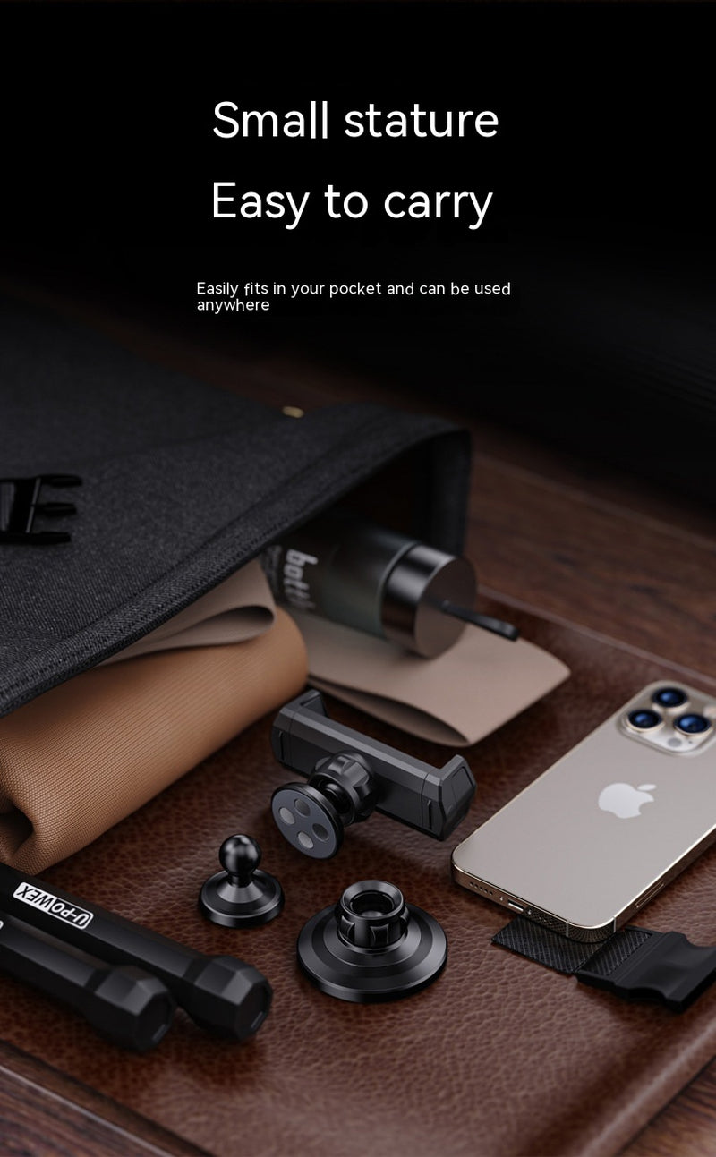 Bracket Gym Kitchen Bathroom Magnetic Suction Bracket Can Rotate 360 Degrees Portable Phone Holder