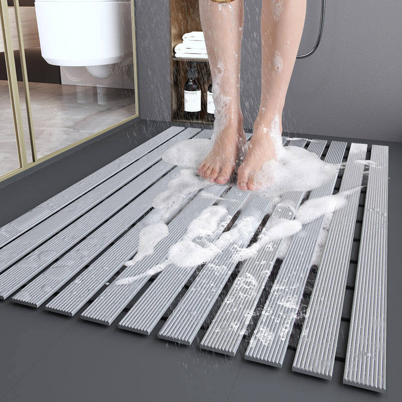 Premium Bath Mat Tub Shower Mat Non Slip PVC Bathroom Floor Pad Anti-Bacterial